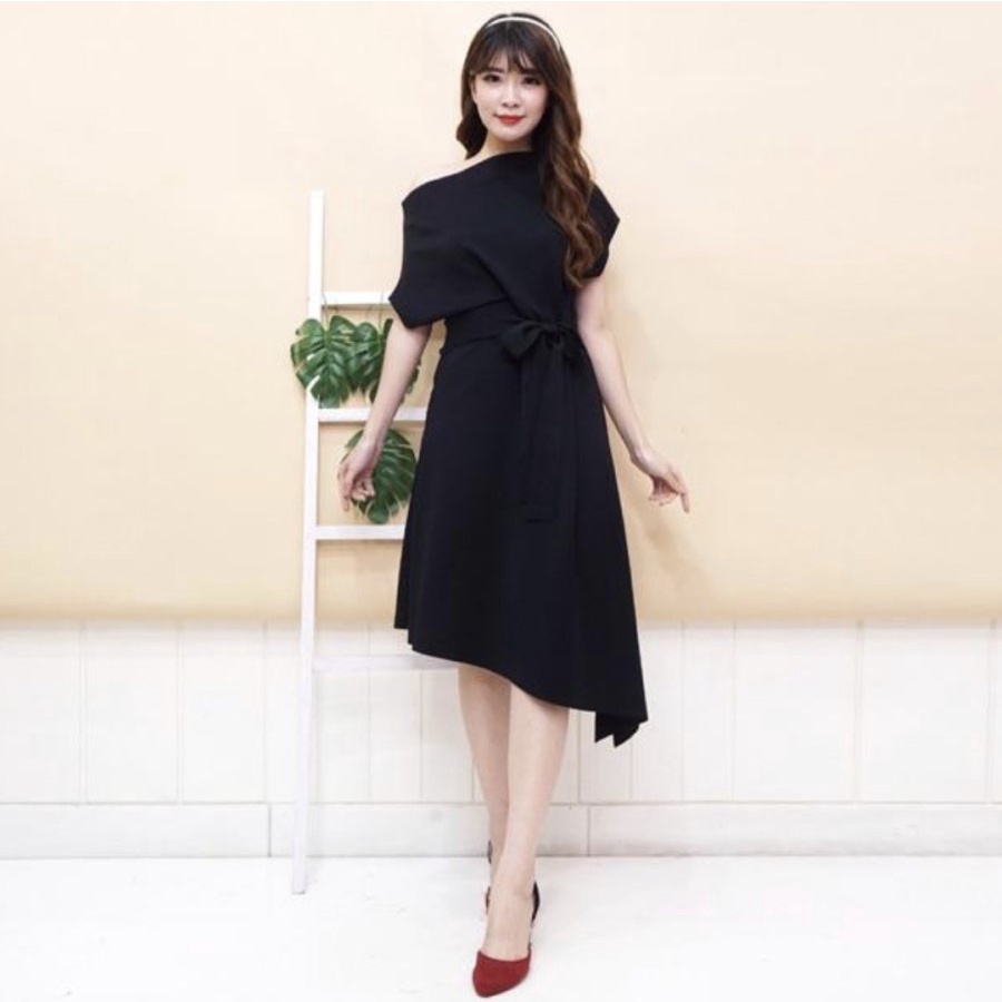 PARTY MIDI DRESS BKK FASHION LOOK ALL SIZE NEW ARRIVAL SCUBA STRETCH