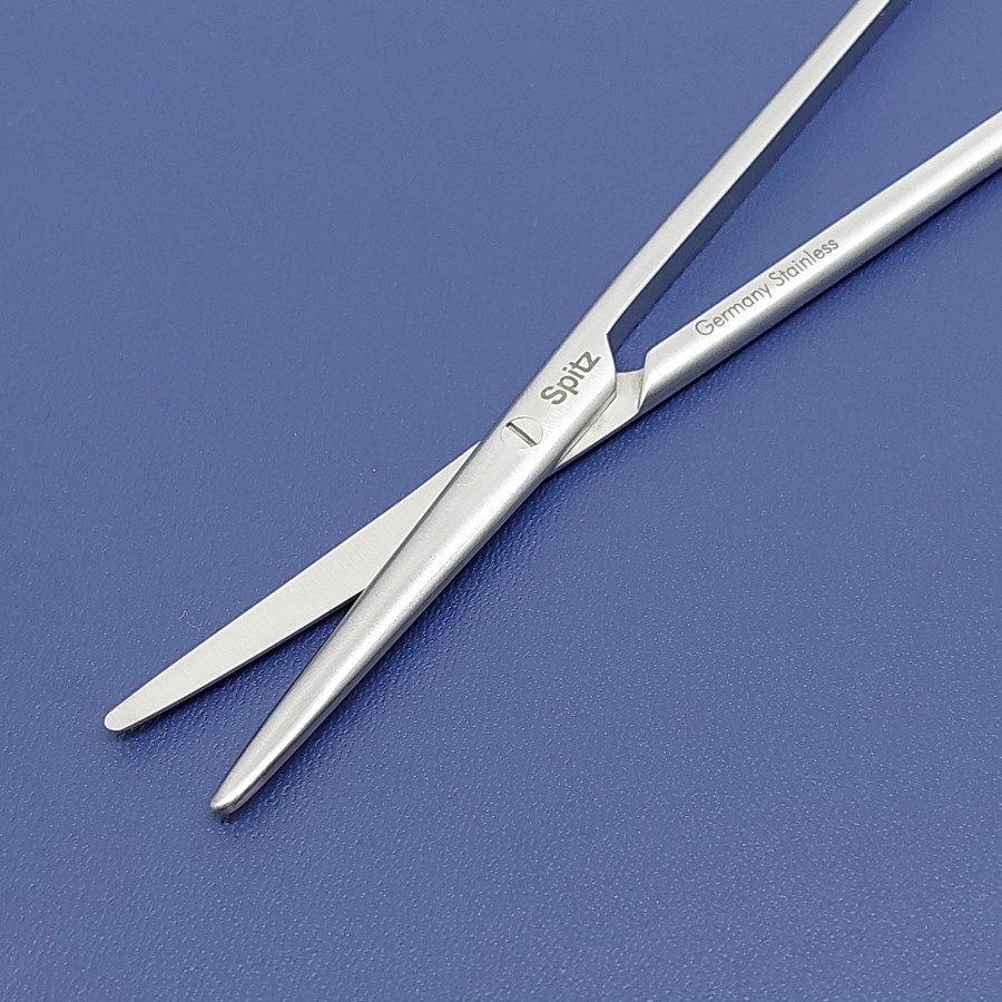 Alat Medis Alkes Metzenbaum-Nelson Dissecting Scissors STR/Lurus 23 cm|Spitz|Premium Finishing|Gunting Dokter|Gunting Medis}Gunting Operasi