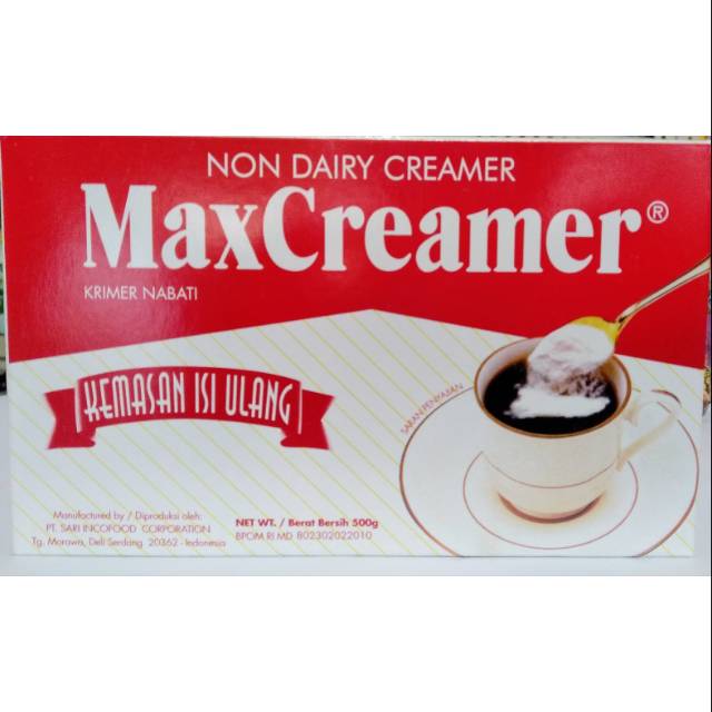 

Max Creamer 500 gram