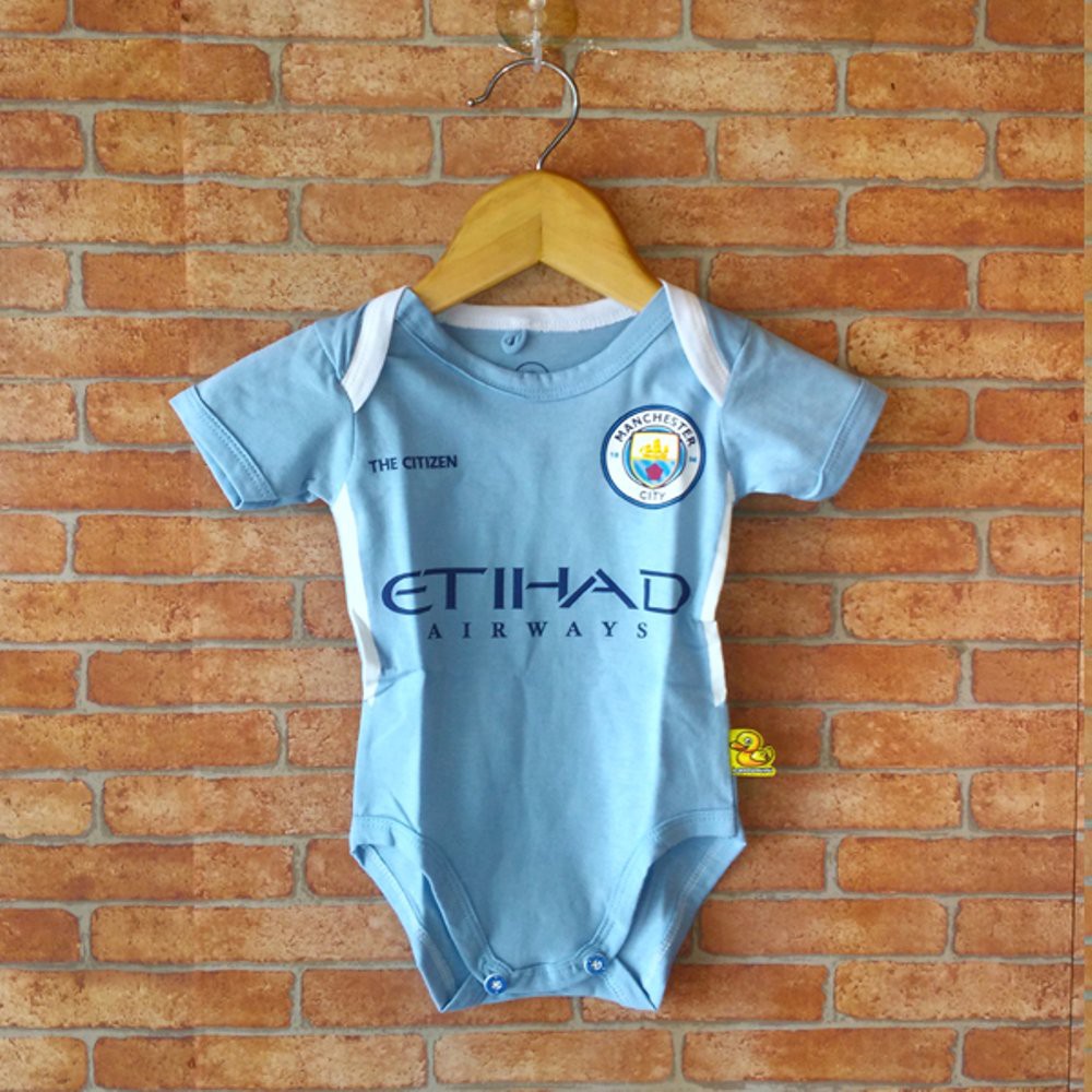 Baju Bola Bayi  Jersey Bola Bayi   Jumper Bola Bayi Manchester City Home   1   18 Bulan