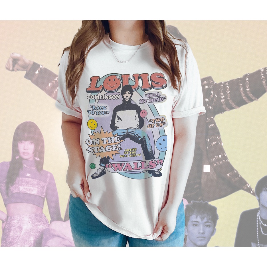 Vintage Louis Tomlinson Shirt, Louis Tomlinson Wall Shirt, Louis Tomlinson Tour Shirt, Louis Tomlins