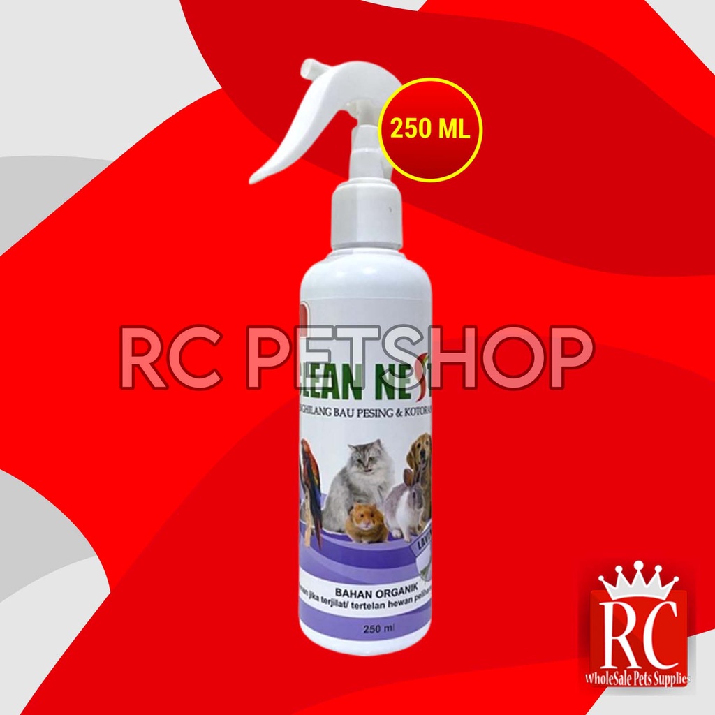 Pengilang Bau Organik Aman Clean Nest Spray 250ml