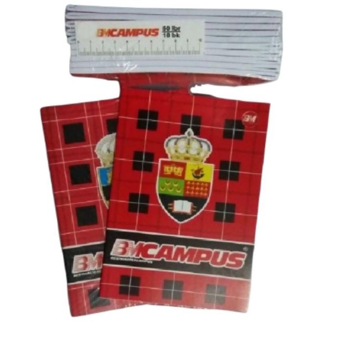 

케 buku tulis BMC kampus isi 50 per pak New