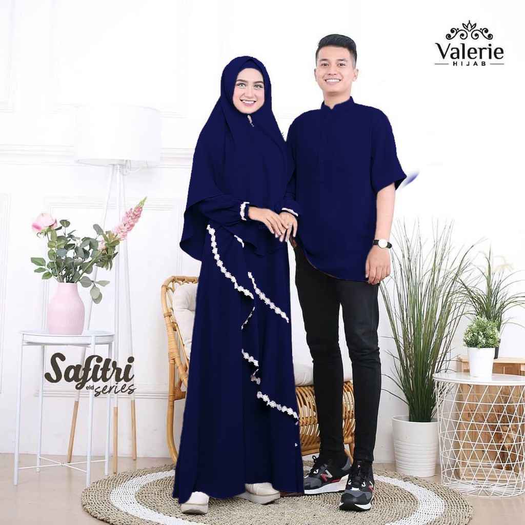 BAJU GAMIS COUPLE SARIMBIT KELUARGA PASANGAN MUSLIM NIBRAS AURORA PURPLE GAMIS PROMO TERBARU 2021