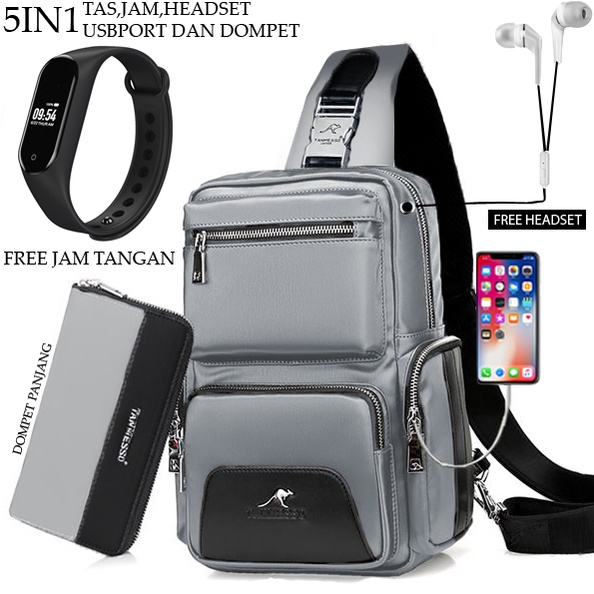 TANMESSO 5IN1 BAYAR DITEMPAT-BONUS JAM LED,DOMPET &amp; USBPORT&amp;HEADSET-BAHAN GLOSSY PREMIUM