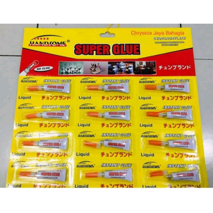 

Lem Power Glue Handsome Isi 12 Pcs