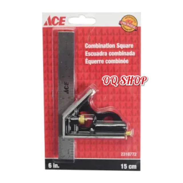 

PENGGARIS SIKU KOMBINASI 15 CM / RULE SQUARE 6 INC - 15.2 CM