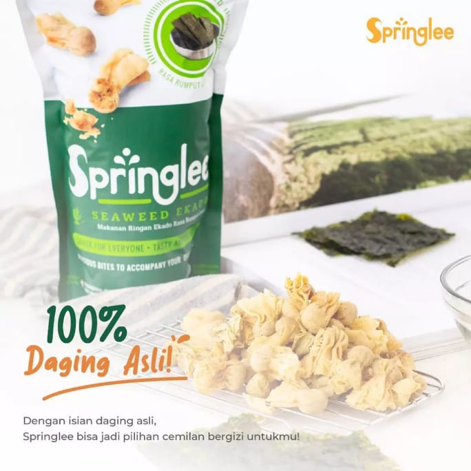 

SPRINGLEE PANGSIT RUMPUT LAUT ORIGINAL / Springlee Pangsit Rumput Laut / Seaweed