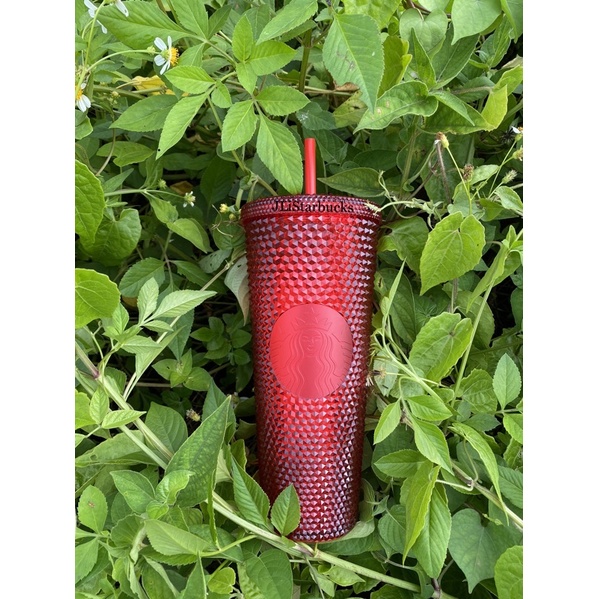 Starbucks China Studded Red ColdCup