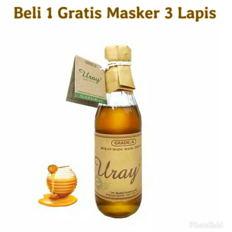 

Madu Uray (100% Raw Natural Honey) Grade A 330ml
