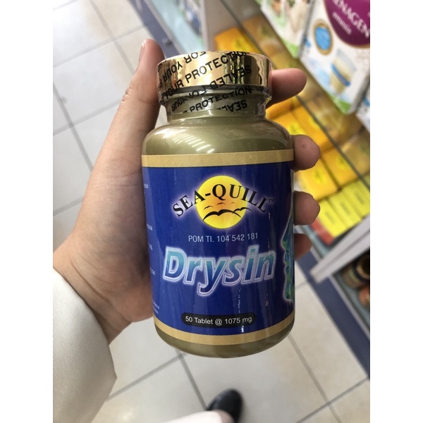 Sea Quill Drysin Tablet @50 Untuk Sinus dan Asma Alergi