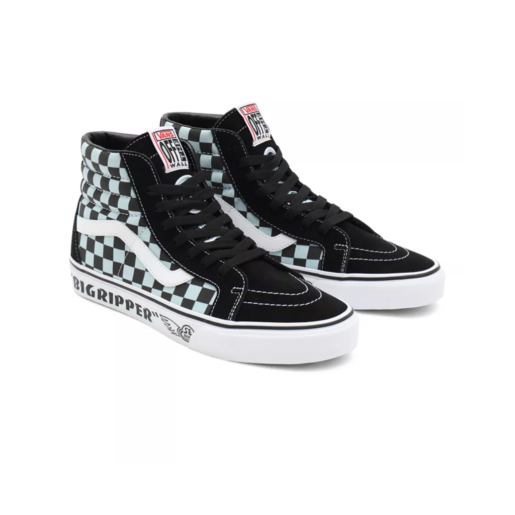 SEPATU VANS OFF THE WALL | SK8 HI REISSUE SE BIKES  BIG RIPPER / BLK / PLUME / REFLECTIVE