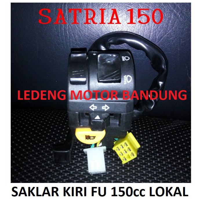 Saklar Kiri FU Satria 150cc Switch Kabel Tombol Klakson Sen Lampu Dim Lokal