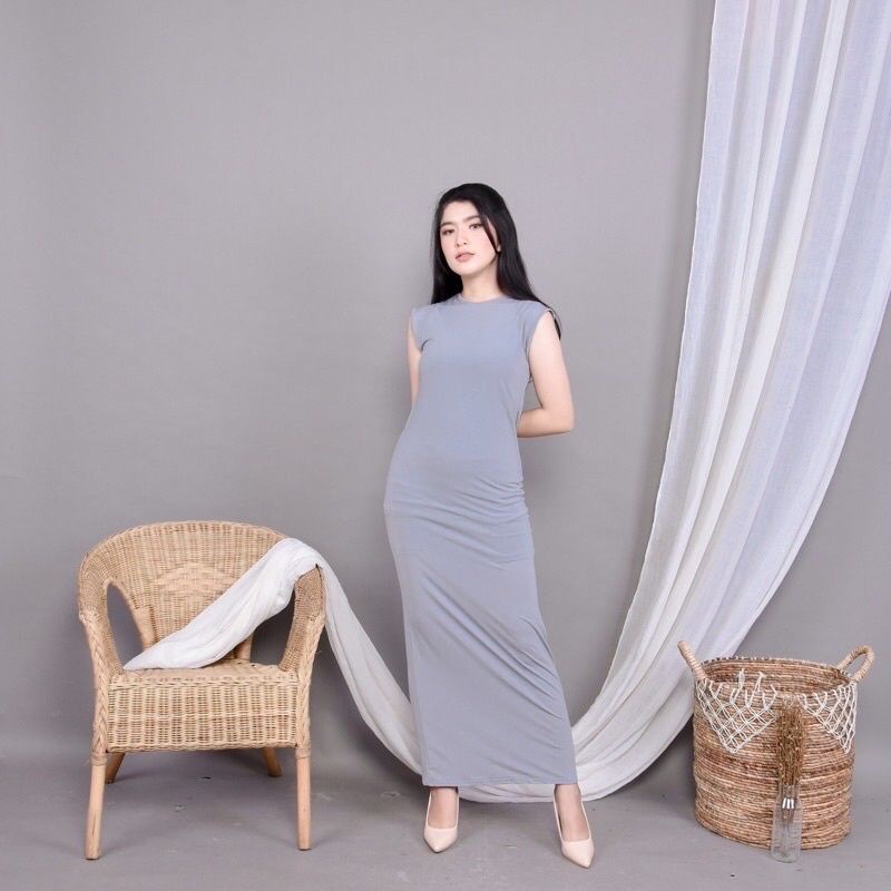 INNER DRESS RAJUT WANITA/ INNER DRESS DALEMAN WANITA HITS / DRESS TANPA LENGAN / INNER DRESS WANITA