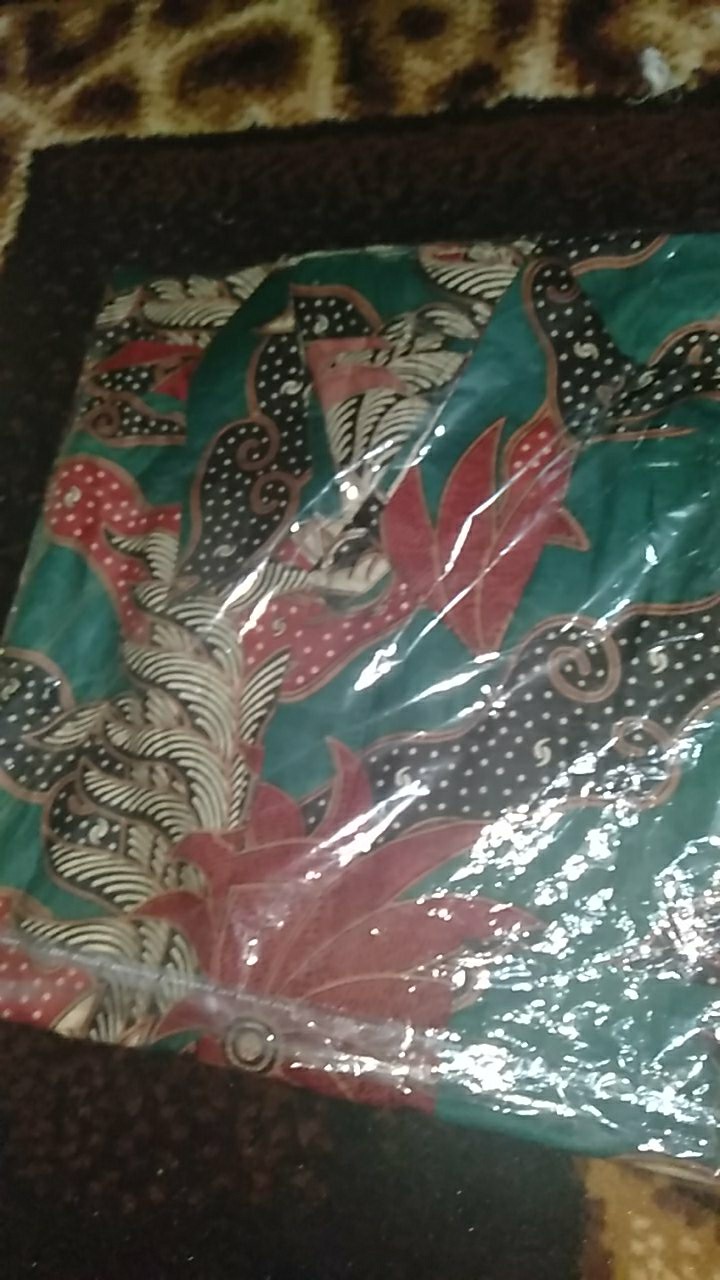 Size M L Xl Xxl  Batik Pria Lengan Pendek Hem Batik Galaxsi Baju Batik Pria