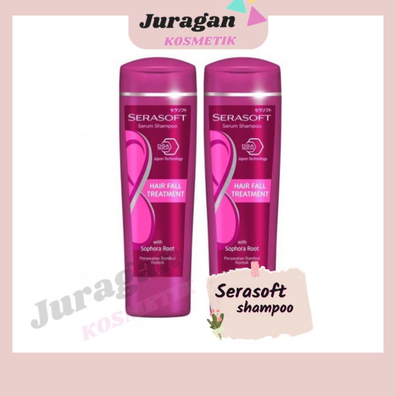 SERASOFT Shampoo Hair Fall 170 mL-Perawatan Rambut Rontok