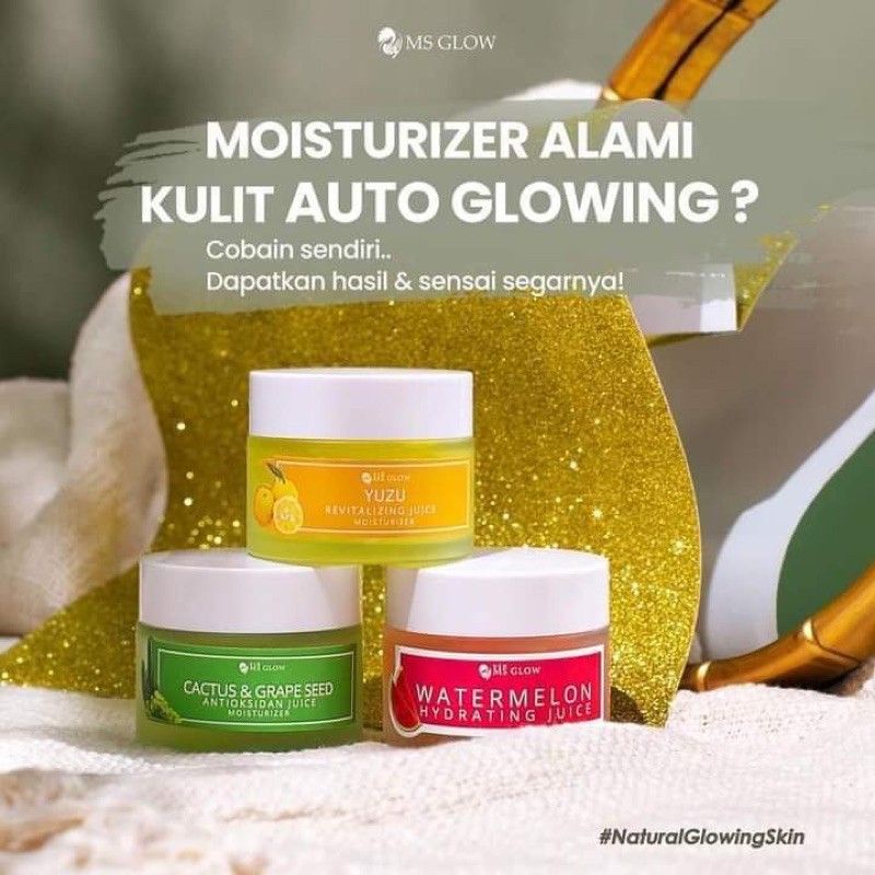 MOISTURIZER MSGLOW/ HIDRA MS GLOW TERMURAH / MOIST MS GLOW TERMURAH / YUZU MS GLOW TERMURAH / JUICE