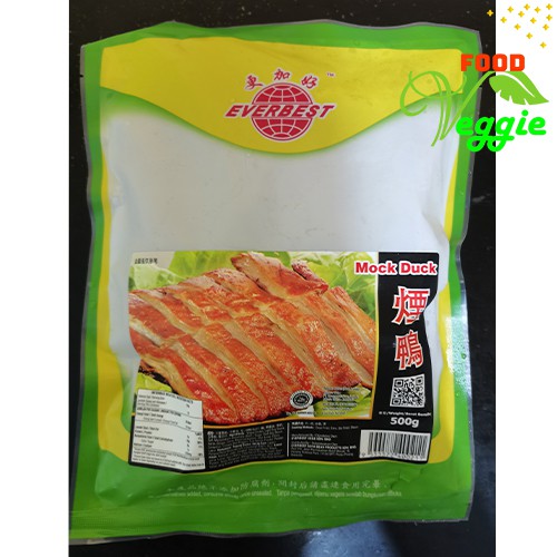 

Everbest Mock Duck 500gr / Bebek dari Gluten / Seitan coklat Vegetarian