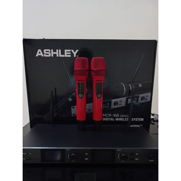 mic wireless ashley MCR-168 mcr 168 original garansi 2tahun