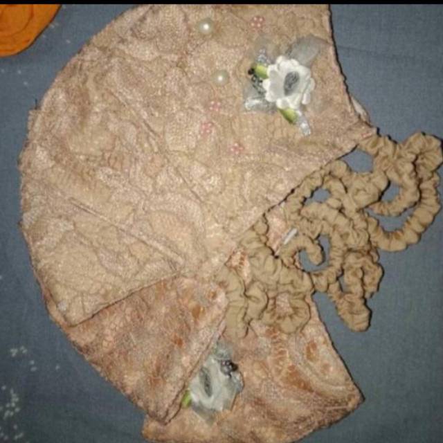 Masker cantik,masker hijab,masker kain,masker akad nikah,masker nikah,masker brokat