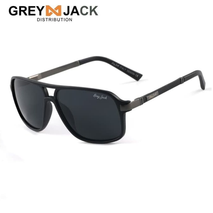 

Grey Jack Kacamata Hitam Aviator Fashion Pria dan Wanita Sunglasses Polarized 1218