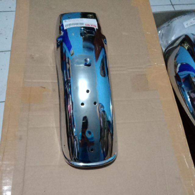 Spakbor Depan Belakang Rx King Old Rxs Chroom three star-Belakang chroom