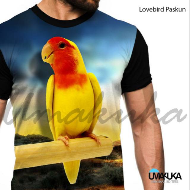 Kaos Full Print Umakuka- LOVEBIRD PASKUN
