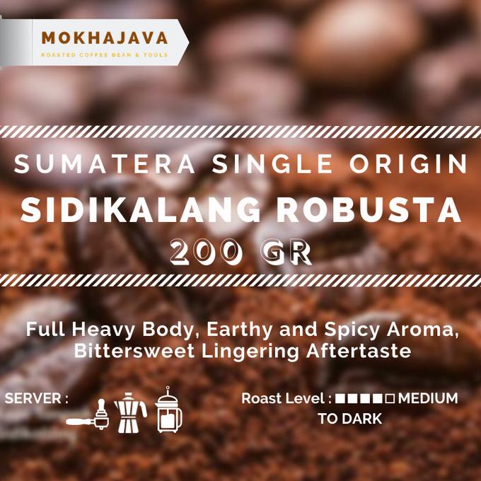 

[COD] Sumatra Robusta Sidikalang 200gr Biji Kopi Robusta [COD]