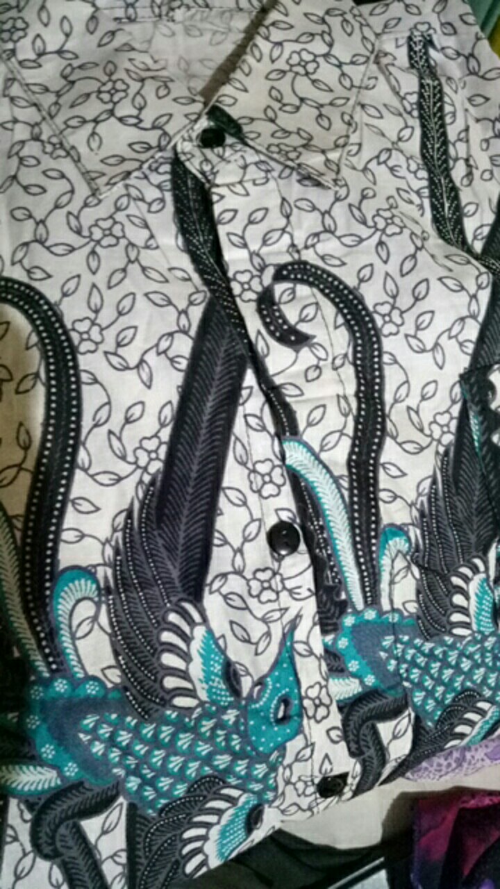 Harga Diskon! Hem Batik Pria Lengan Pendek (bisa Cod) Motif Terbaru Original Batik Pekalongan