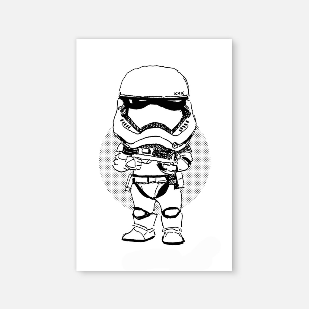 Hiasan Dinding Hiasan Kamar Wall Decor Star Wars - WD53