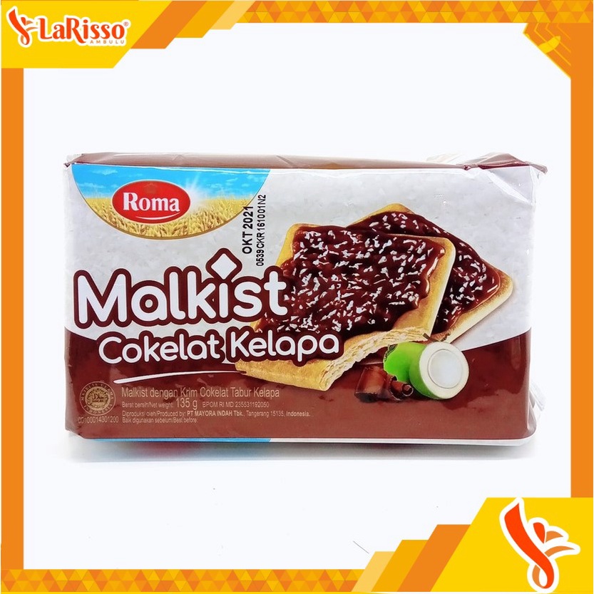 

ROMA MALKIST CRACKERS 90GR RASA COKELAT KELAPA