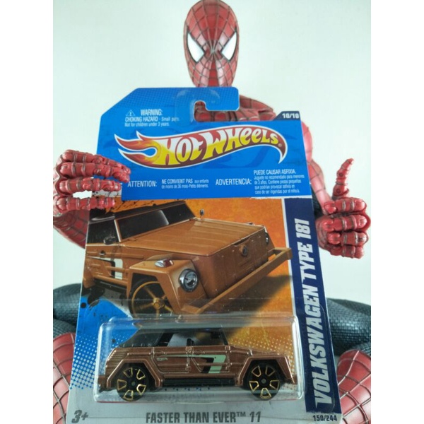 Hotwheels VOLKSWAGEN TYPE 181 coklat