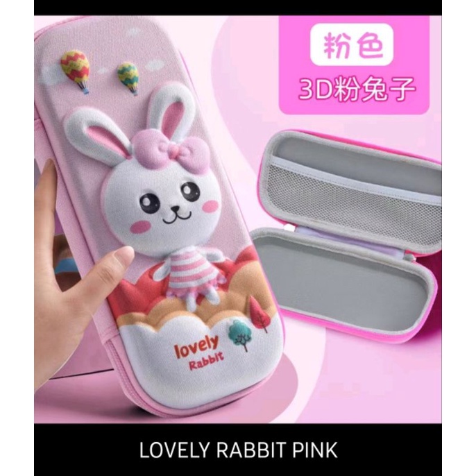 

TEMPAT PENSIL KOTAK PENSIL KELINCI GAMBAR 3D ANAK TA099
