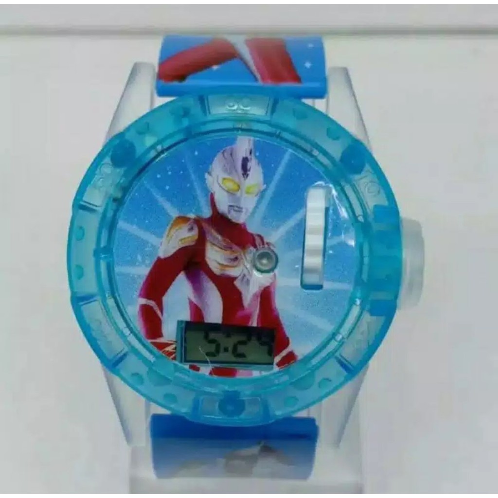 JAM TANGAN ANAK / JAM TANGAN ANAK LAKI LAKI /  JAM TANGAN PROYEKTOR MELODI ULTRAMEN / JAM ANAK MURAH