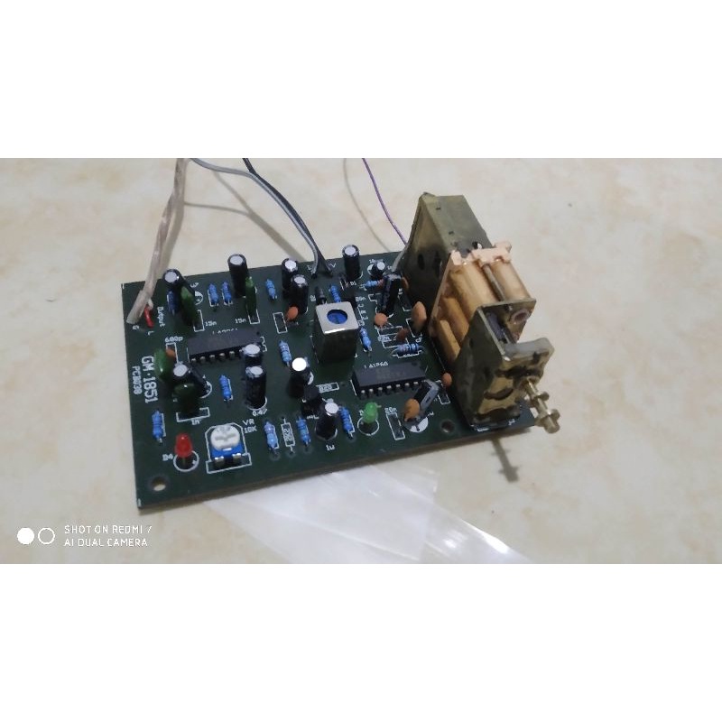 kit radio tuner fm stereo gm1851