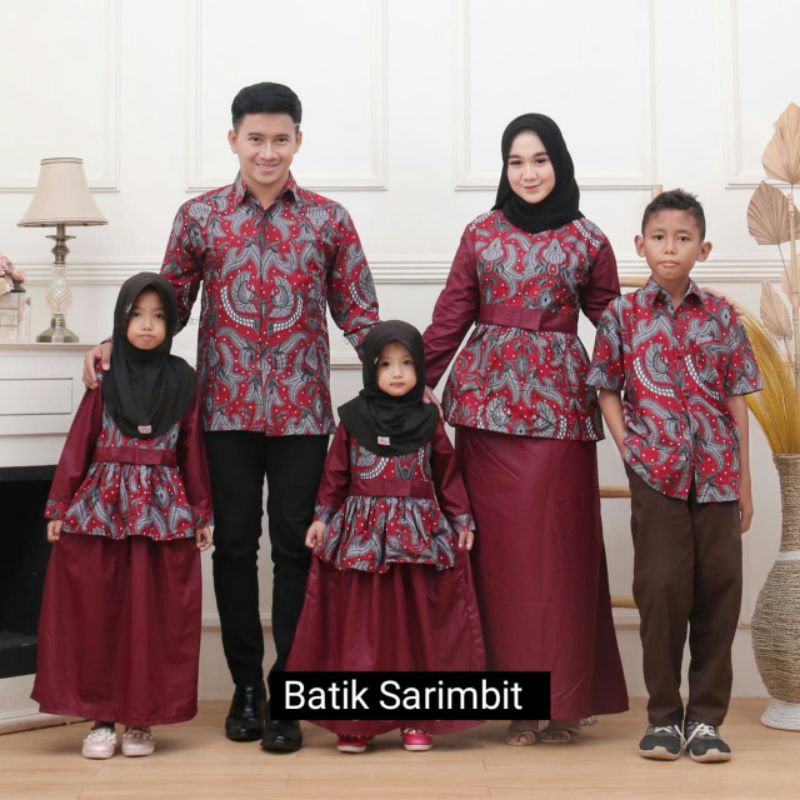 COUPLE KELUARGA BATIK MODERN