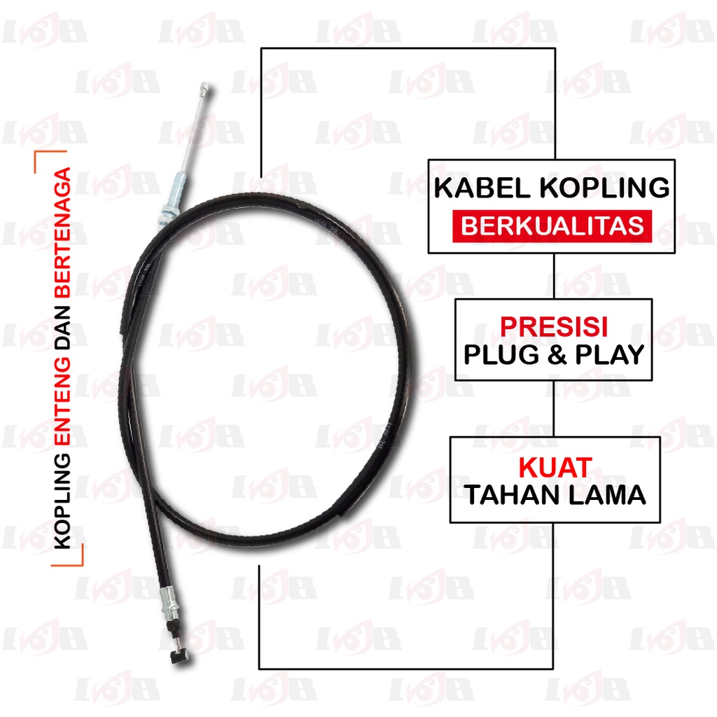 Kabel Kopling Supra XX Cable Comp Clutch Parts Motor Bebek Kode KEV