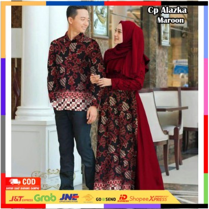 BAJU KONDANGAN PESTA CEWEK COWOK TERBARU 2021 CAUPLE COPLE COPEL KAPEL BRUKAT BATIK ALAZKA JUMBO XL