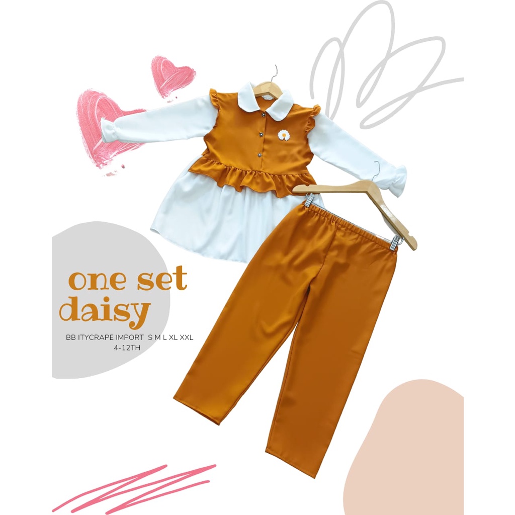 [GROSIR] [BUNDLE] Set Daisy (isi 5 pcs)