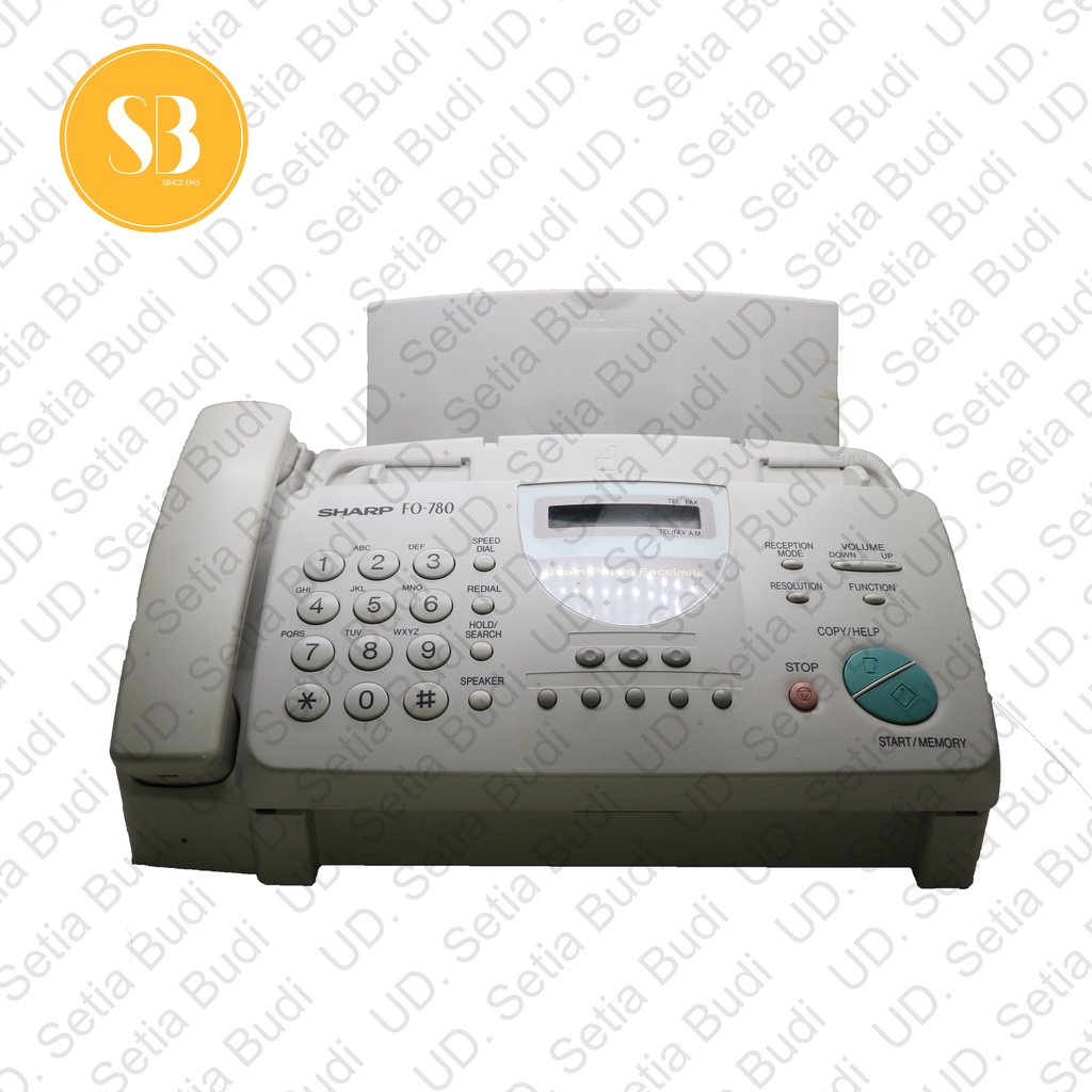 Mesin Fax Kertas HVS / Plain Paper Fax Sharp FO-780