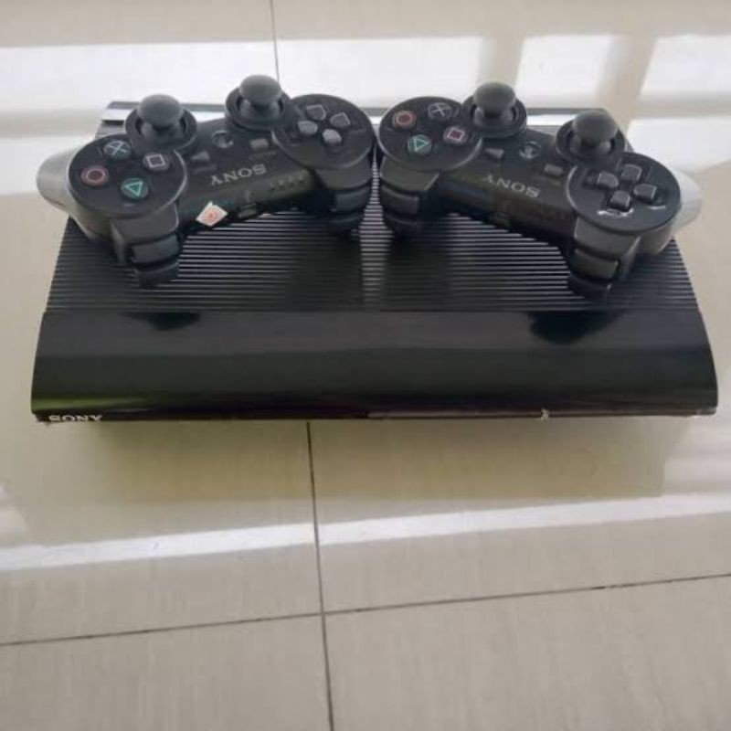 ps3 super slim second 500 gb fullgame termurah