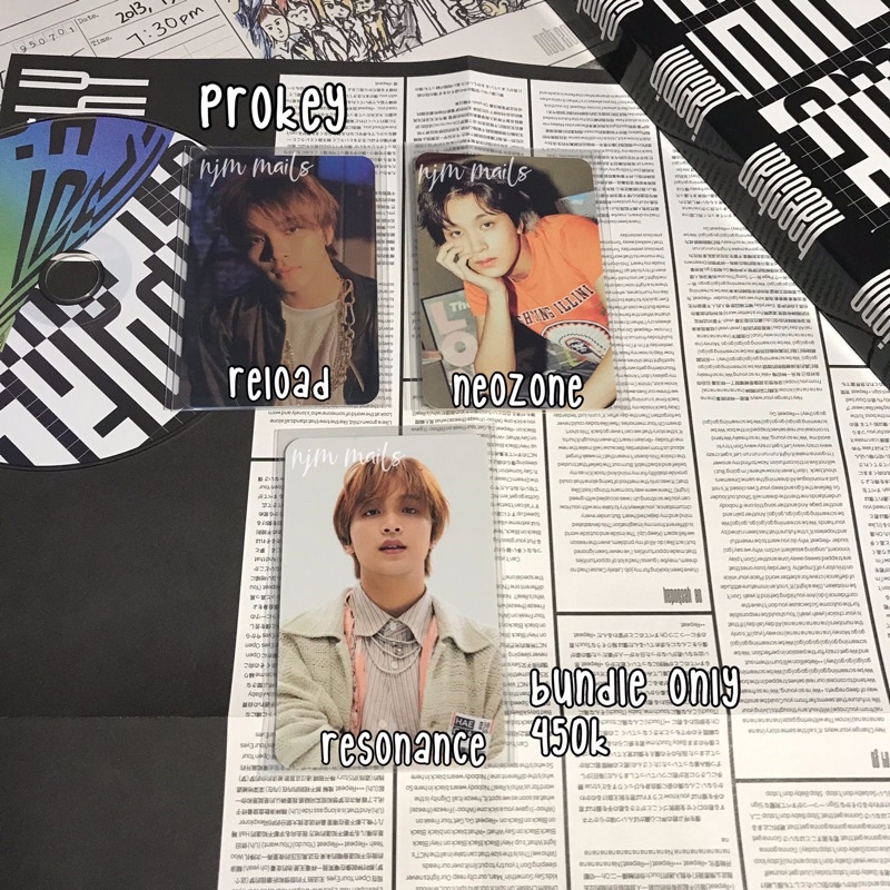 [booked] prokey reload neozone resonance haechan