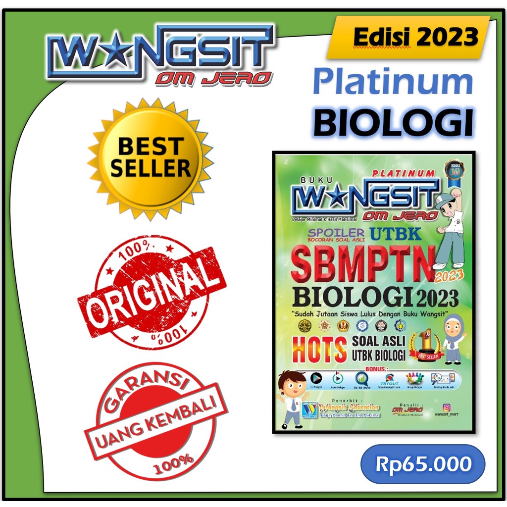 [BIOLOGI] (ORI) BUKU WANGSIT OM JERO UTBK SBMPTN 2023