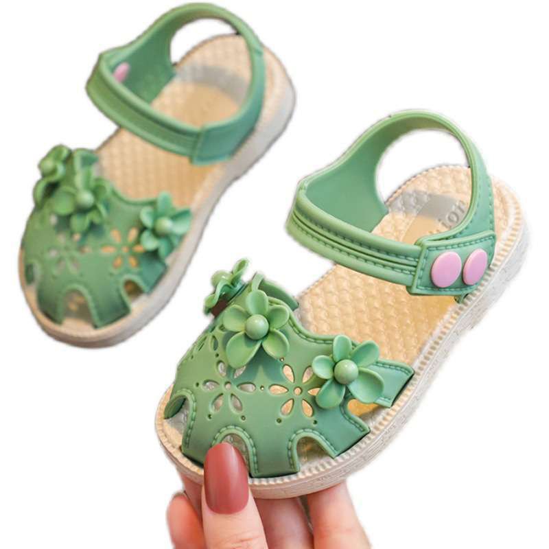 plazababyku THREE SUNFLOWER 668 Sandal Anak Perempuan Bahan Karet Model Lucu 2-6 Tahun