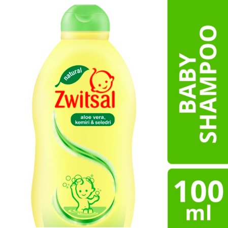 Zwitsal Baby SHAMPOO Natural Aloe Vera Kemiri Seledri 100 ml