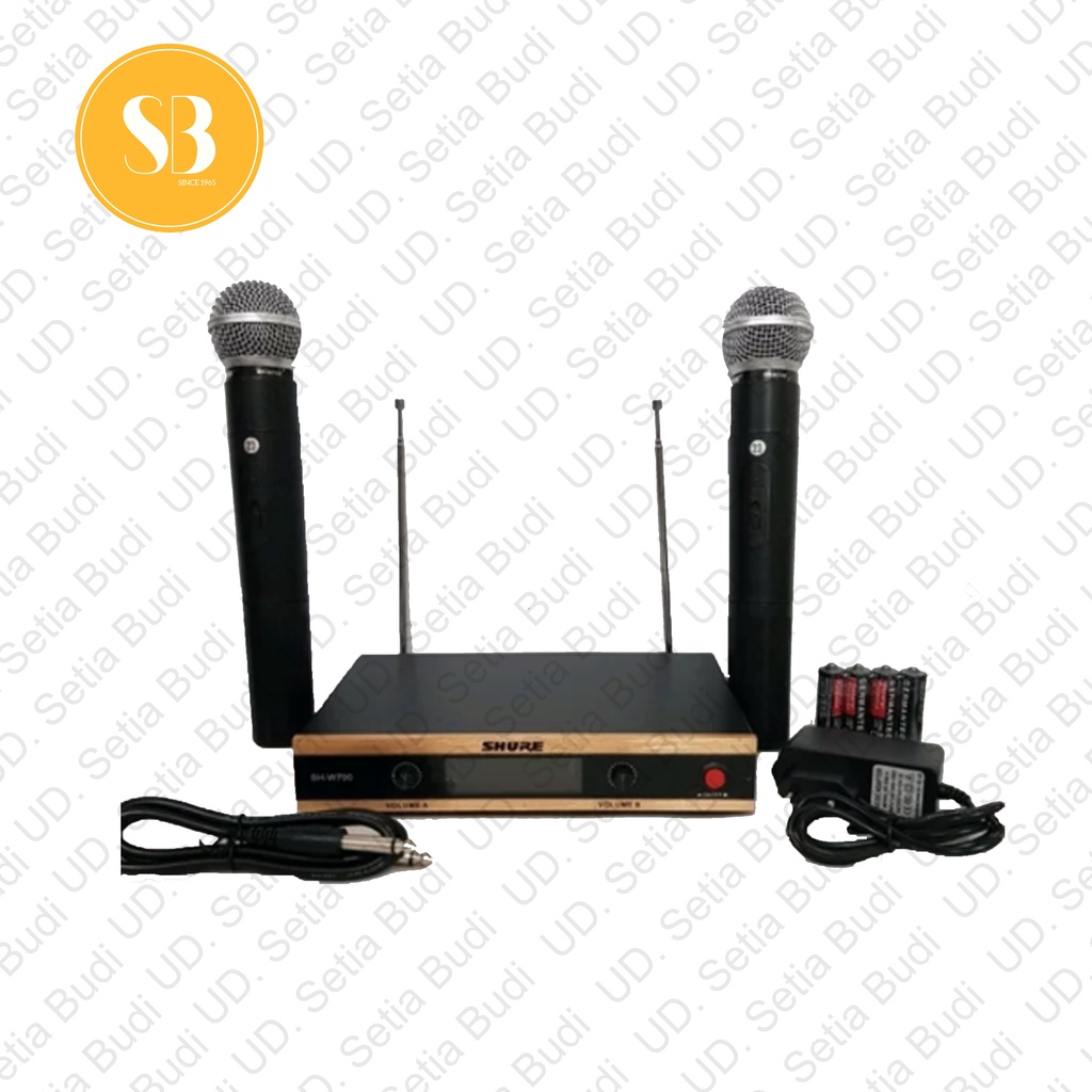 Mikrofon Dual Wireless Noise SH-W700 Mic System 700