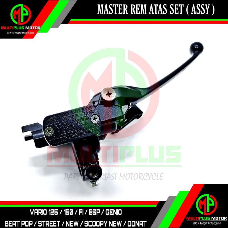 Master rem atas Tabung minyak rem atas set Upper pump + handle VARIO 125,VARIO 150,ESP,GENIO