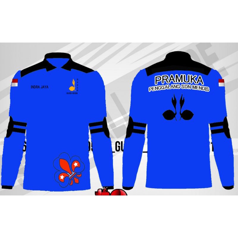 baju lapangan pramuka siaga dan penggalang