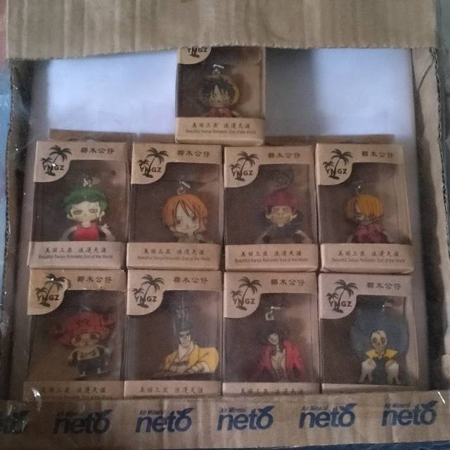 Gantungan kunci Batok kelapa one piece 1 set crew 9 SHP