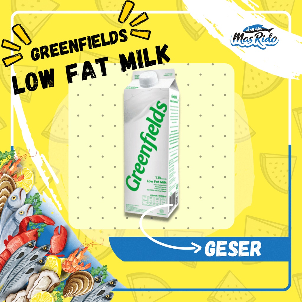 

Susu Greenfields Uht Low Fat Rendah Lemak 1000 Ml Susu Sapi Kualitas Tinggi Yang Rendah Lemak